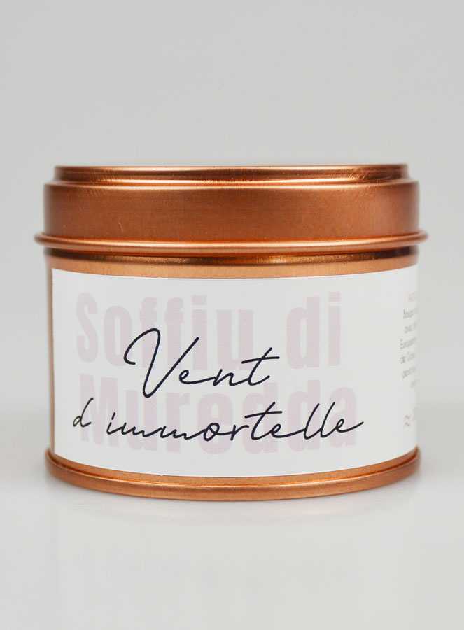 Bougie Parfumée Artisanale - Vent d'Immortelle (pic 2)
