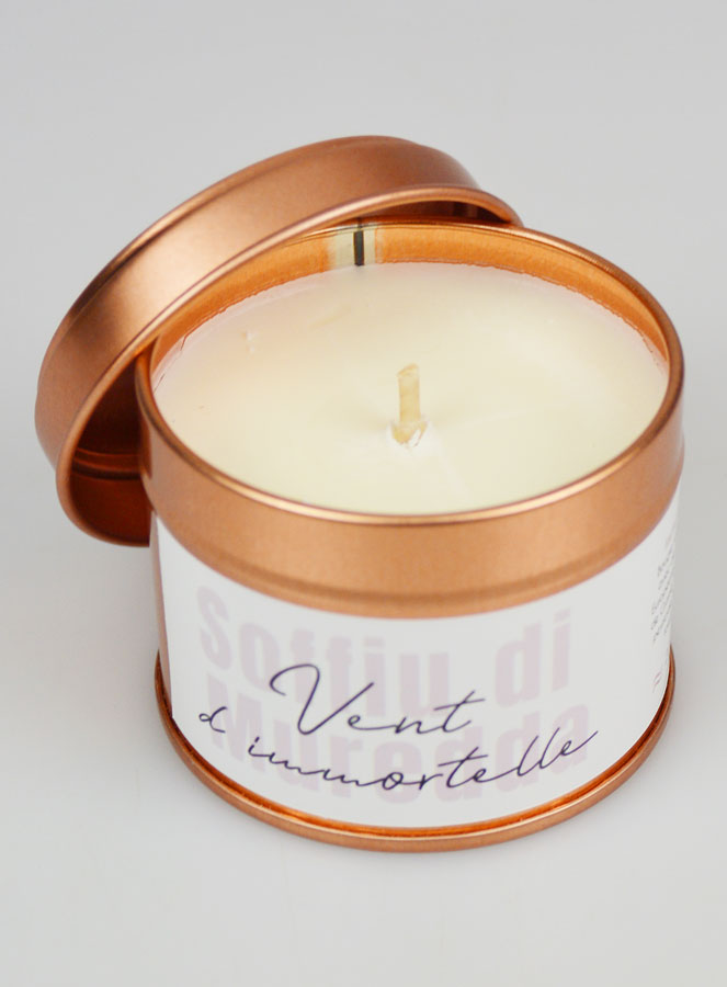 Bougie Parfumée Artisanale - Vent d'Immortelle (pic 4)