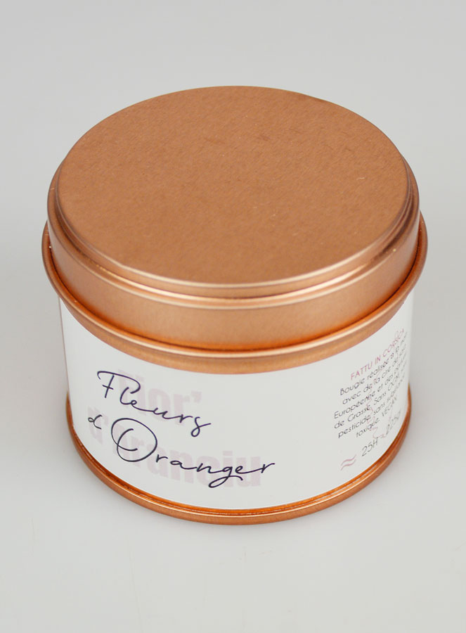 Bougie Parfumée Artisanale - Fleur d'Oranger (pic 3)