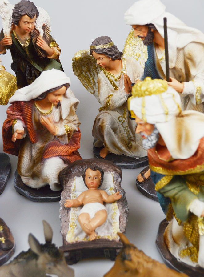 Crèche de Noël Complète 11 Santons - 30cm (pic 4)