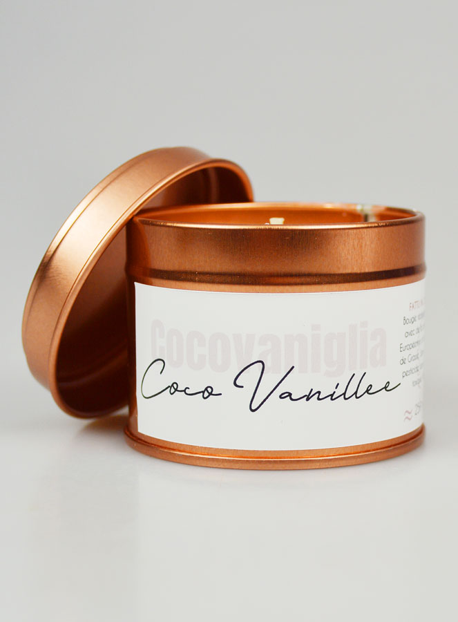 Bougie Parfumée Artisanale - Coco Vanille (pic 1)