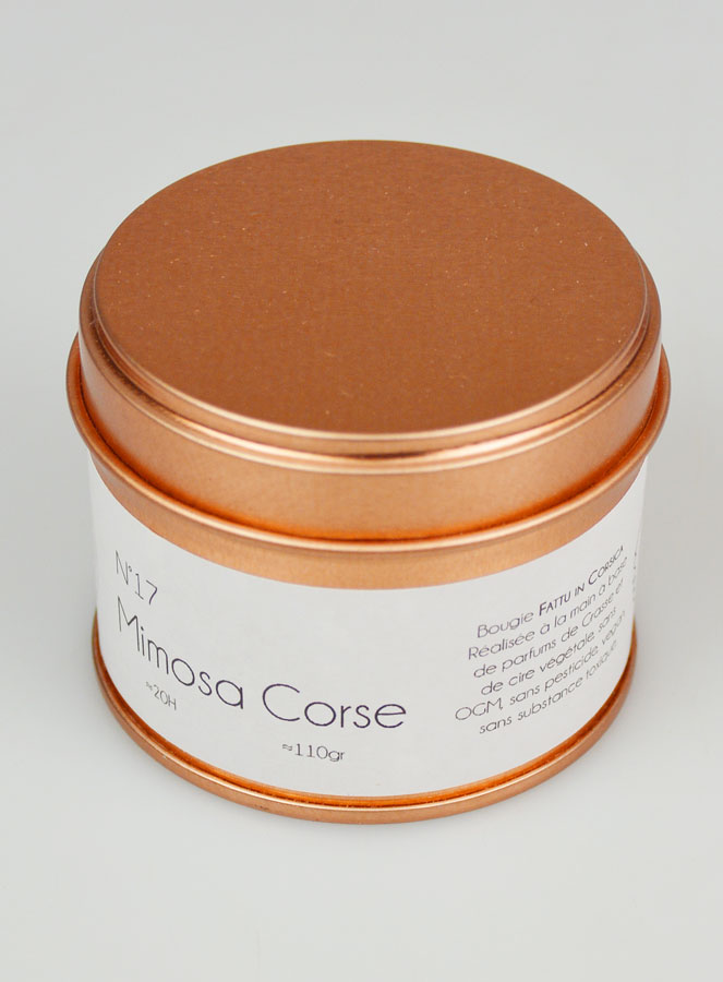 Bougie Parfumée Artisanale - Mimosa Corse (pic 3)