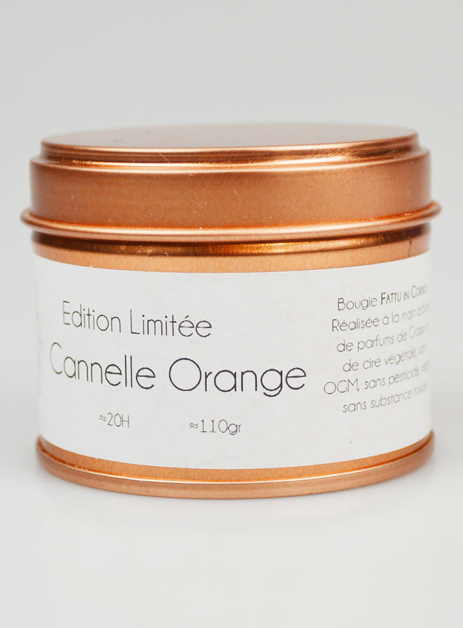 Bougie Parfumée Artisanale - Cannelle Orange (pic 2)
