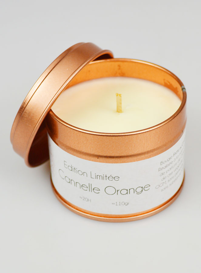 Bougie Parfumée Artisanale - Cannelle Orange (pic 4)