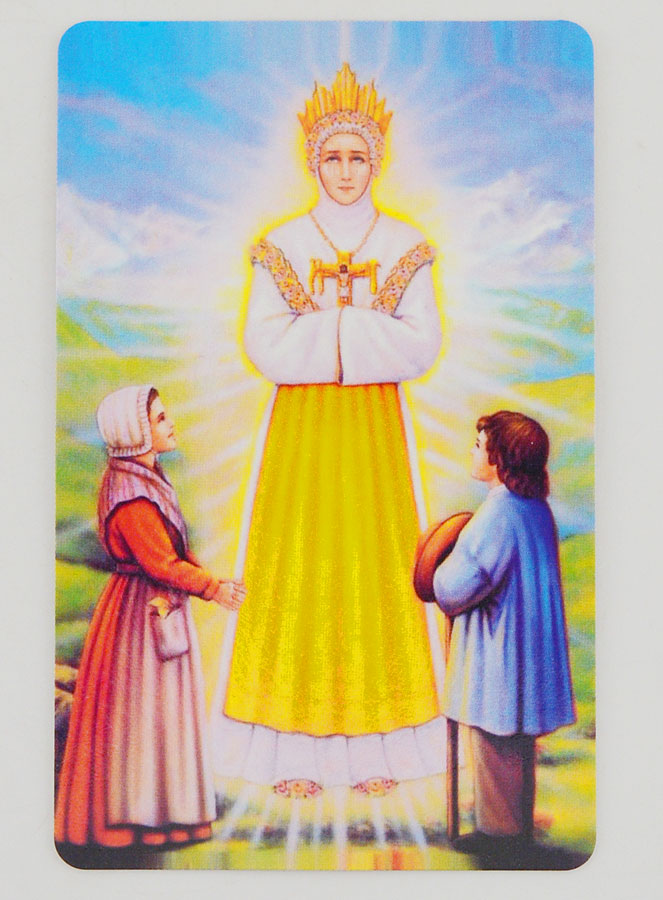 Lot de 10 Cartes de Prière à Notre Dame de la Salette (pic 3)