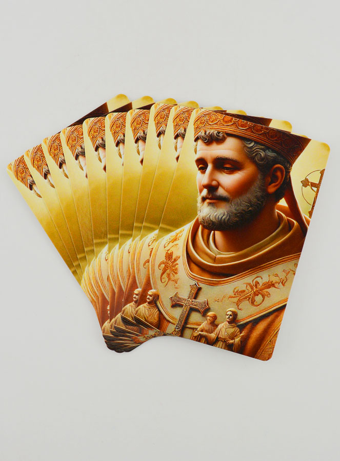 Lot de 10 Cartes de Prière à Saint François de Sales (pic 1)