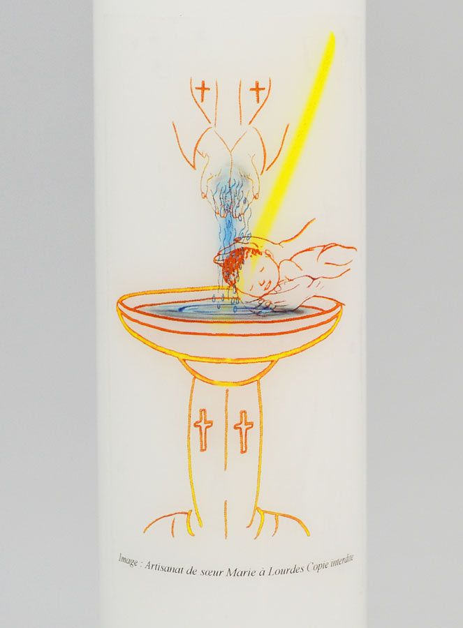 Cierge de Baptême Pour Enfant (pic 3)