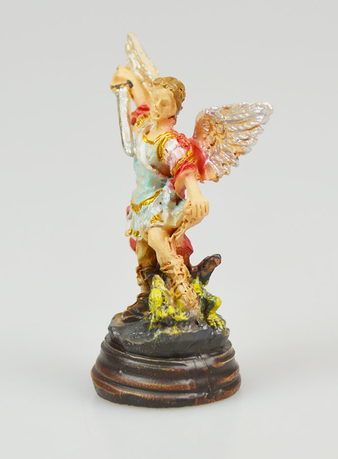 Statue de Saint Michel Archange - 5cm (pic 2)