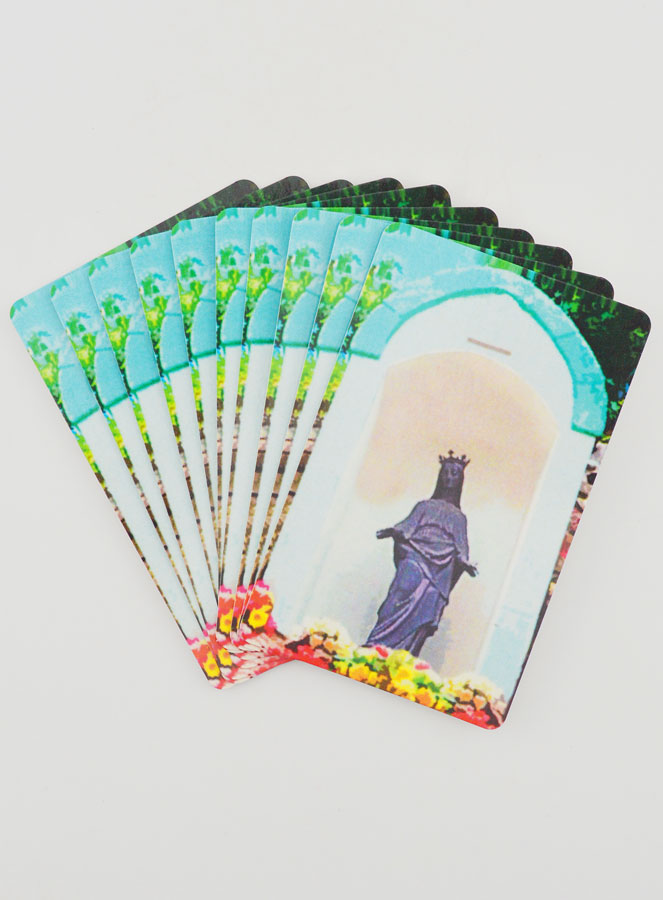 Lot de 10 Cartes de Prière à la Vierge Noire (pic 1)