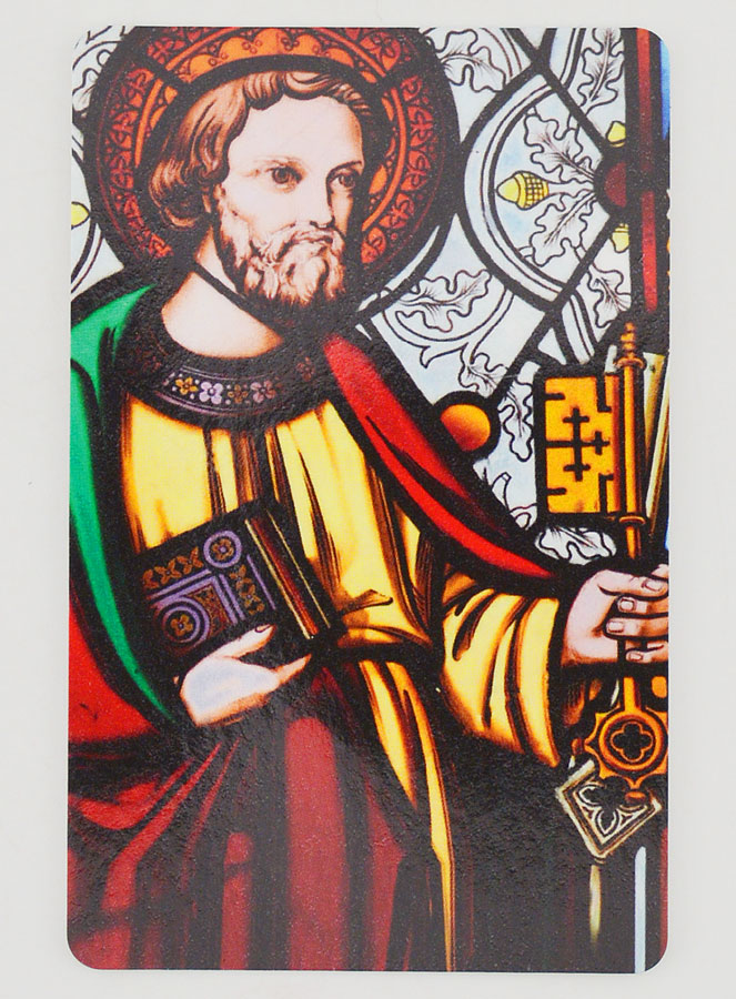 Lot de 10 Cartes de Prière à Saint Pierre (pic 3)