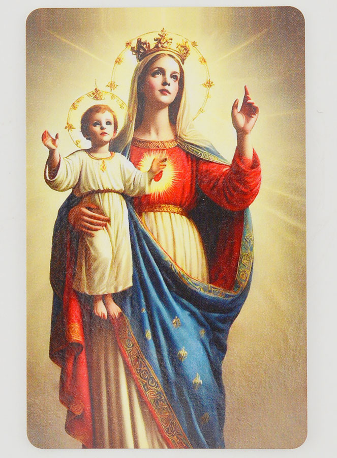 Lot de 10 Cartes de Prière à Notre Dame des Miracles (pic 3)