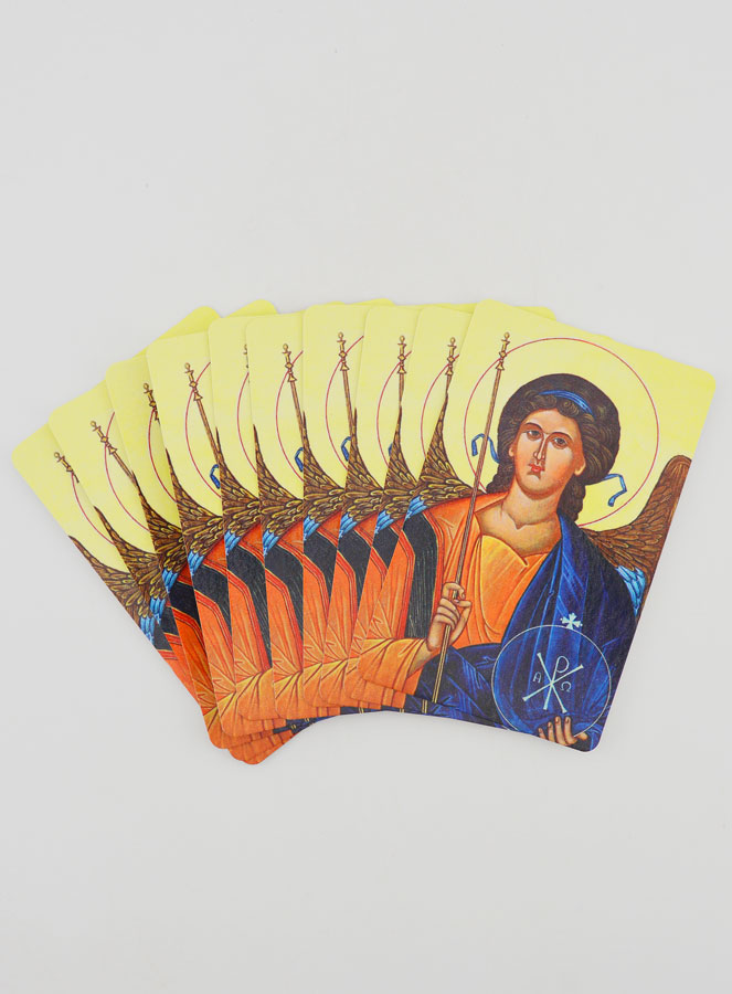 Lot de 10 Cartes de Prière à Saint Raphaël Archange (pic 1)