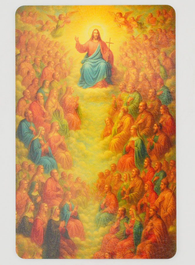 Lot de 10 Cartes de Prière Fête de la Toussaint (pic 3)