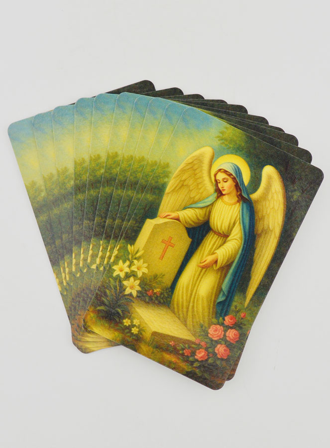Lot de 10 Cartes de Prière Pour les Défunts (pic 1)