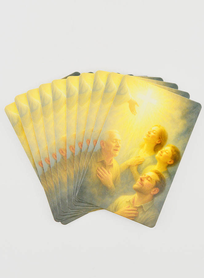 Lot de 10 Cartes de Prière de Libération (pic 1)