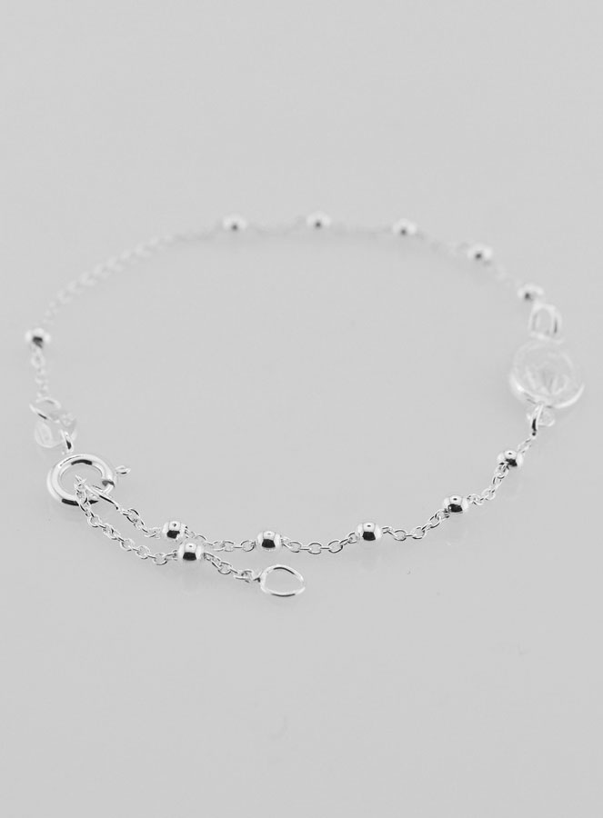 Bracelet Médaille Miraculeuse en Argent (pic 2)