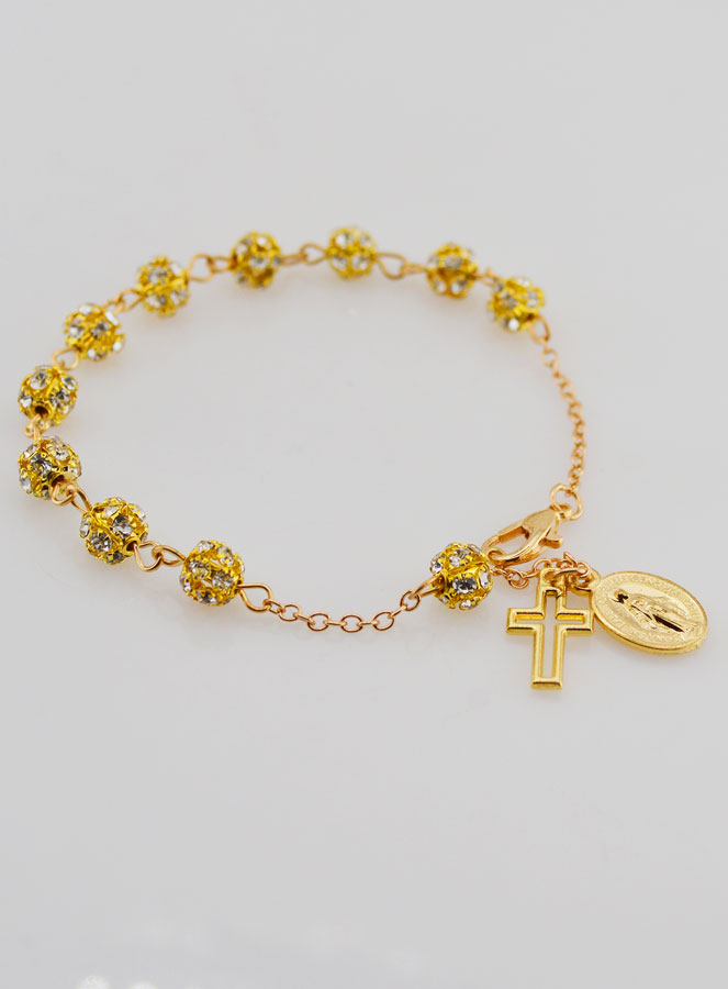 Bracelet Avec Croix & Médaille Miraculeuse (pic 3)