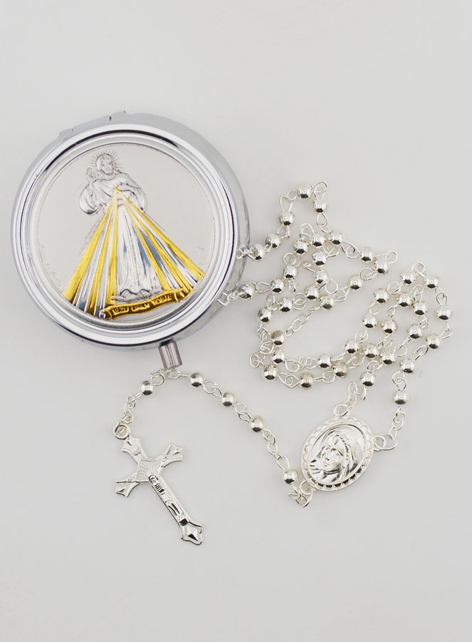 Chapelet & Boîte Christ Miséricordieux (pic 1)