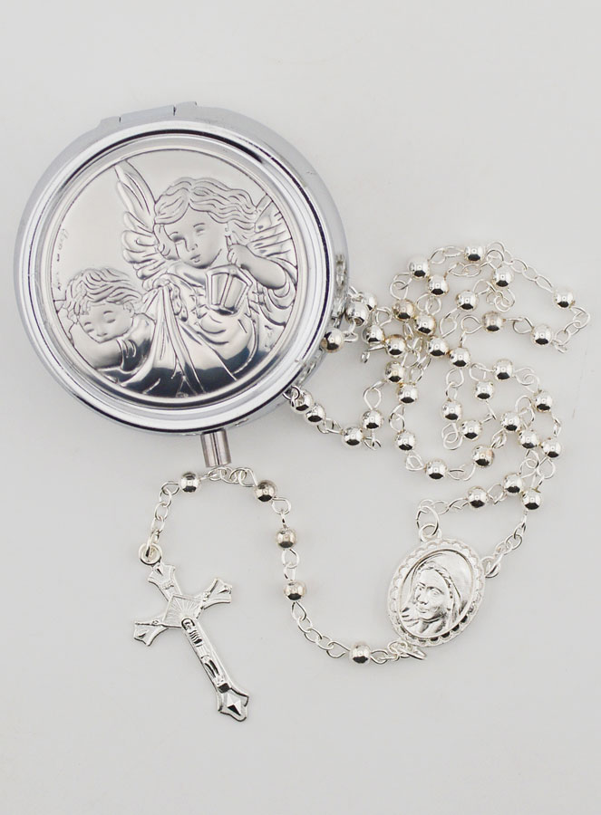 Chapelet & Boîte Ange Gardien (pic 1)