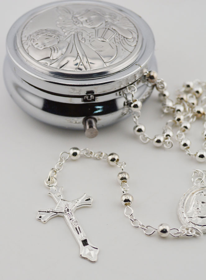 Chapelet & Boîte Ange Gardien (pic 4)