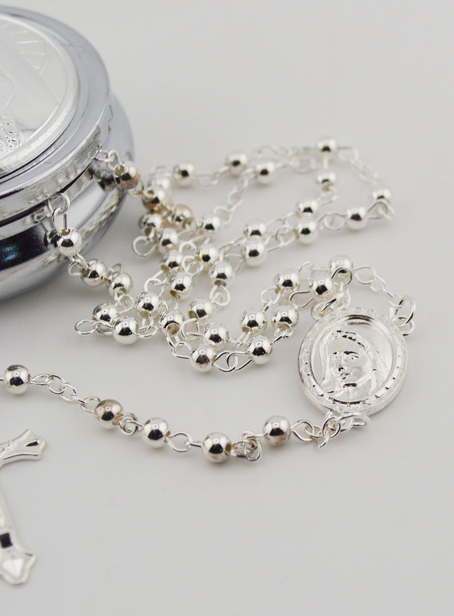 Chapelet & Boîte Vierge à l'Enfant (pic 3)