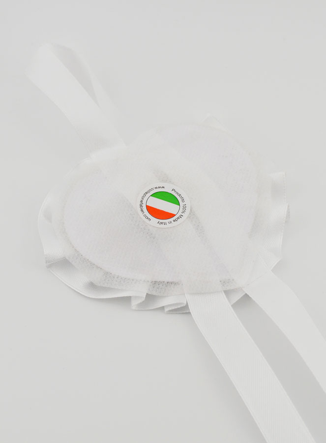 Cadeau de Baptême - Médaille de Berceau Coeur & Ange Gardien (pic 4)