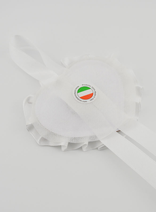 Cadeau de Baptême - Médaille de Berceau Coeur & Ange Lanterne (pic 4)