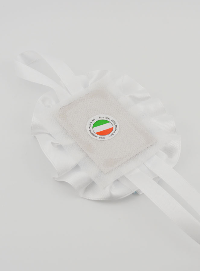 Cadeau de Baptême - Médaille de Berceau Ange Lanterne (pic 4)