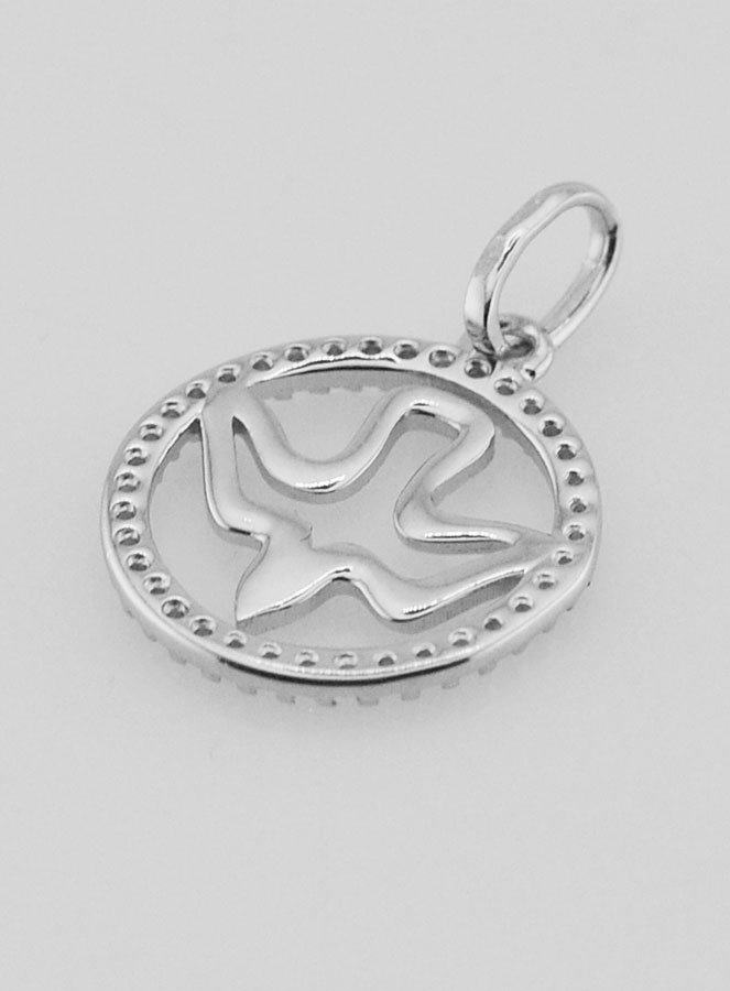 Médaille de Confirmation Ajourée 15mm - Esprit Saint (pic 4)