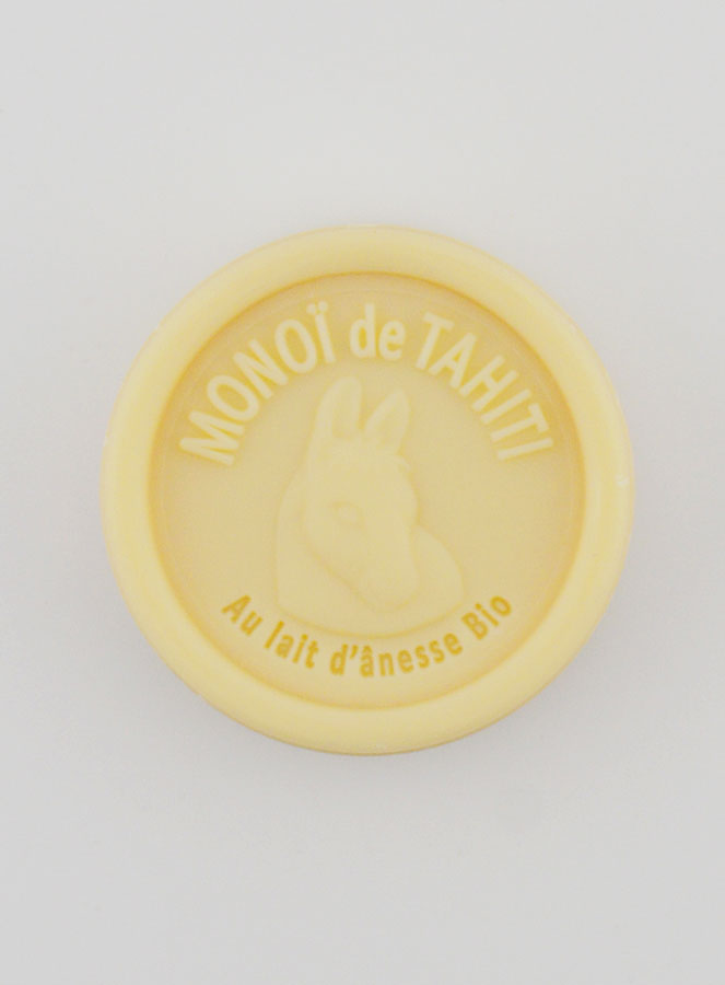 Savon Lait d'Ânesse Bio & Monoï de Tahiti AOP - 25g (pic 1)