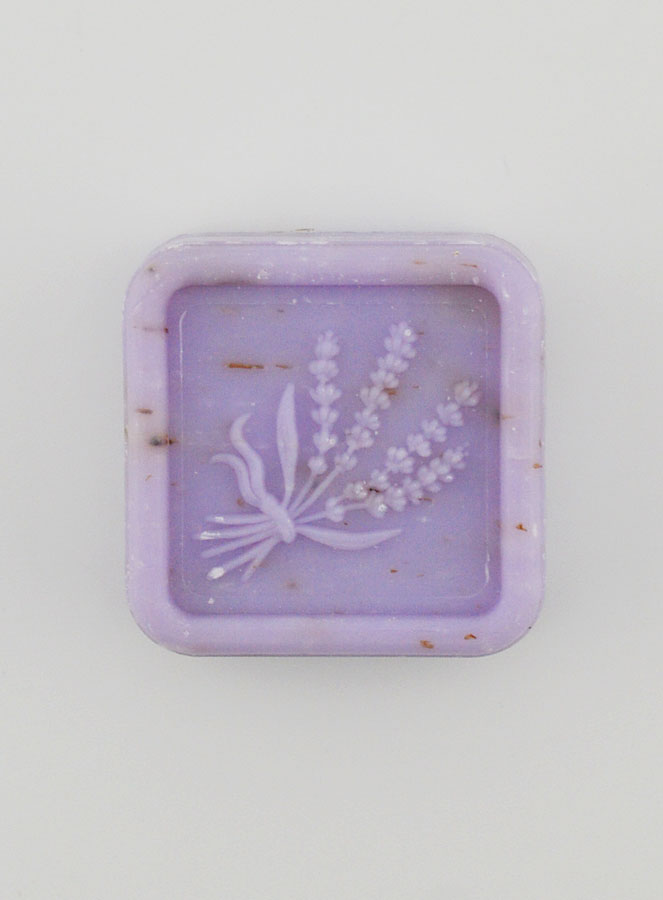 Savon à l'Huile d'Olive AOP & Lavande Exfoliante - 25g (pic 1)