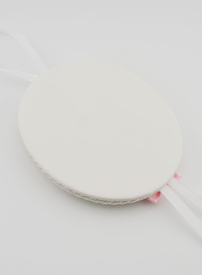 Cadeau de Baptême Fille - Médaille de Berceau Vierge à l'Enfant (pic 4)