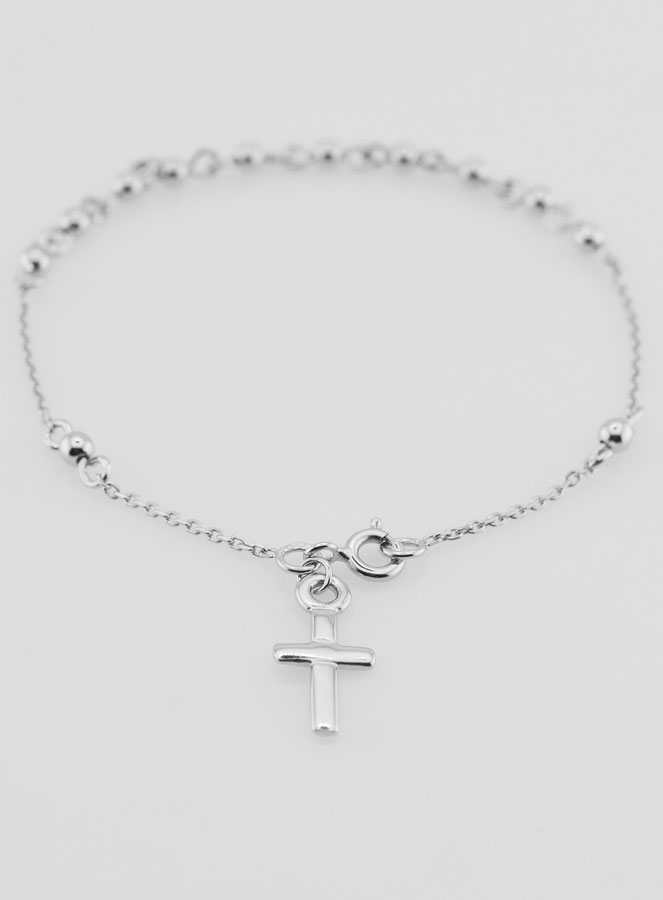 Bracelet Religieux Croix - Argent 925 (pic 2)