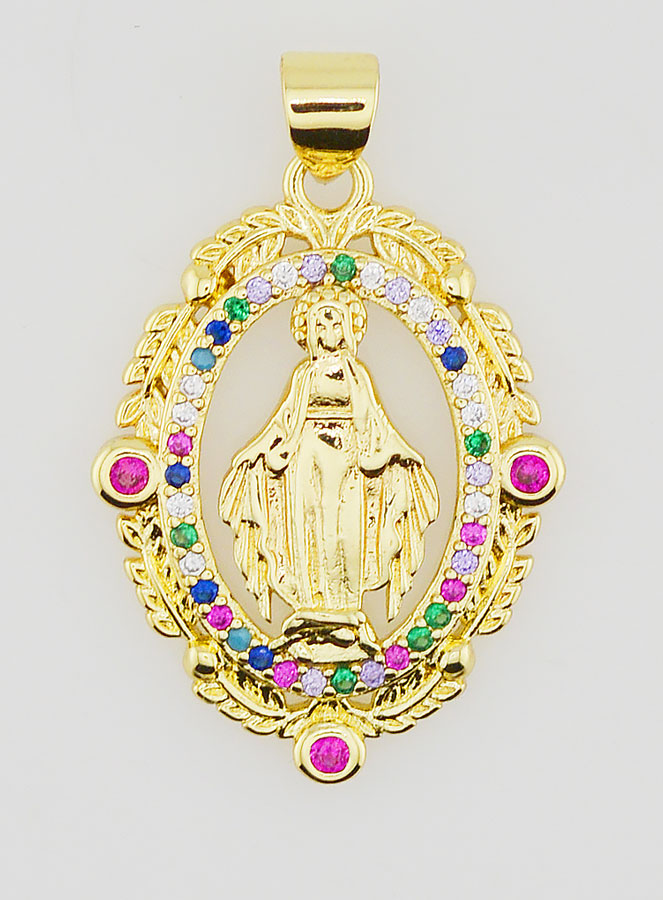 Médaille Miraculeuse Ajourée - 25mm (pic 1)