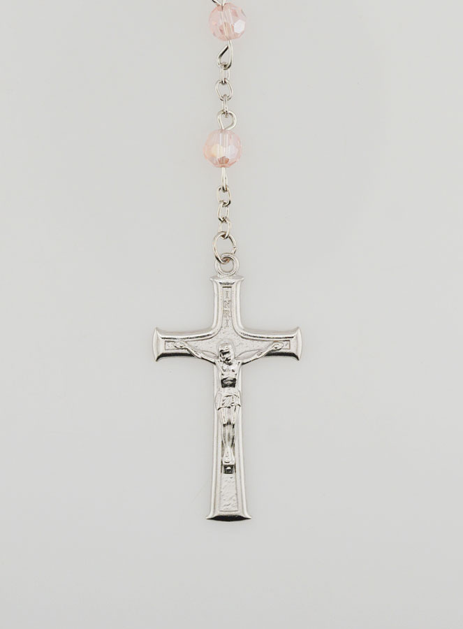 Chapelet Médaille Miraculeuse - Rose (pic 3)