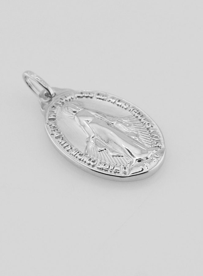 Médaille Miraculeuse en Argent - 23mm (pic 3)