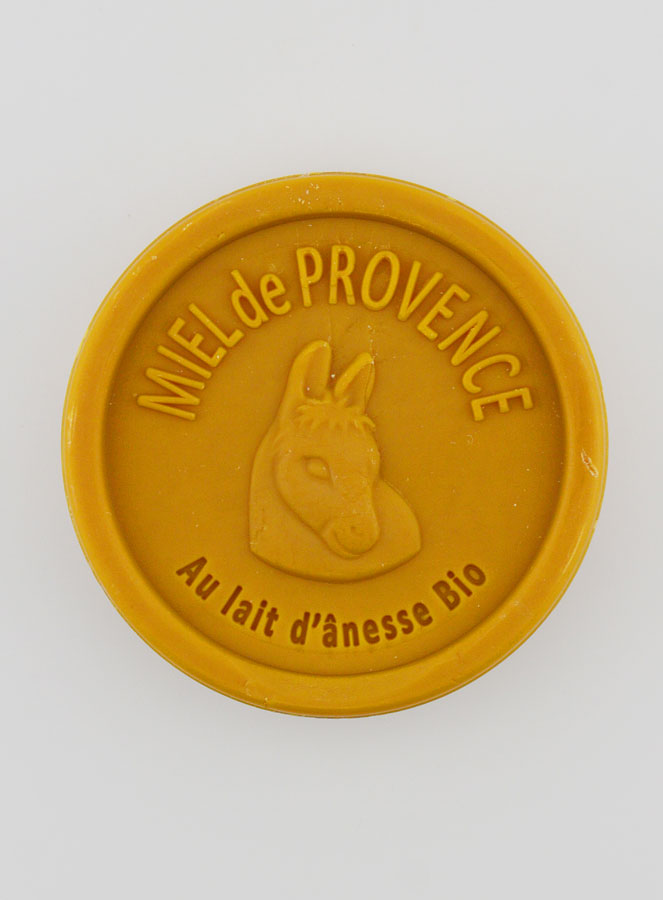 Savon Lait d'Ânesse Bio & Miel de Provence - 100g (pic 1)