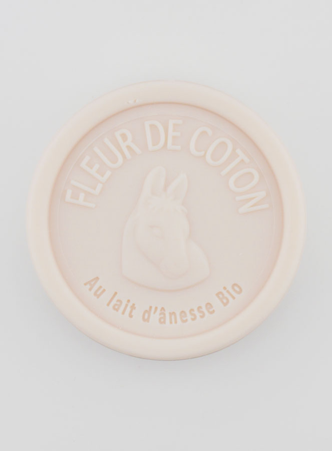 Savon Lait d'Ânesse Bio & Fleur de Coton - 100g (pic 1)
