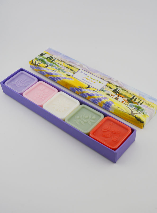 Coffret de 5 Savons 25g à l'Huile d'Olive AOP (pic 3)