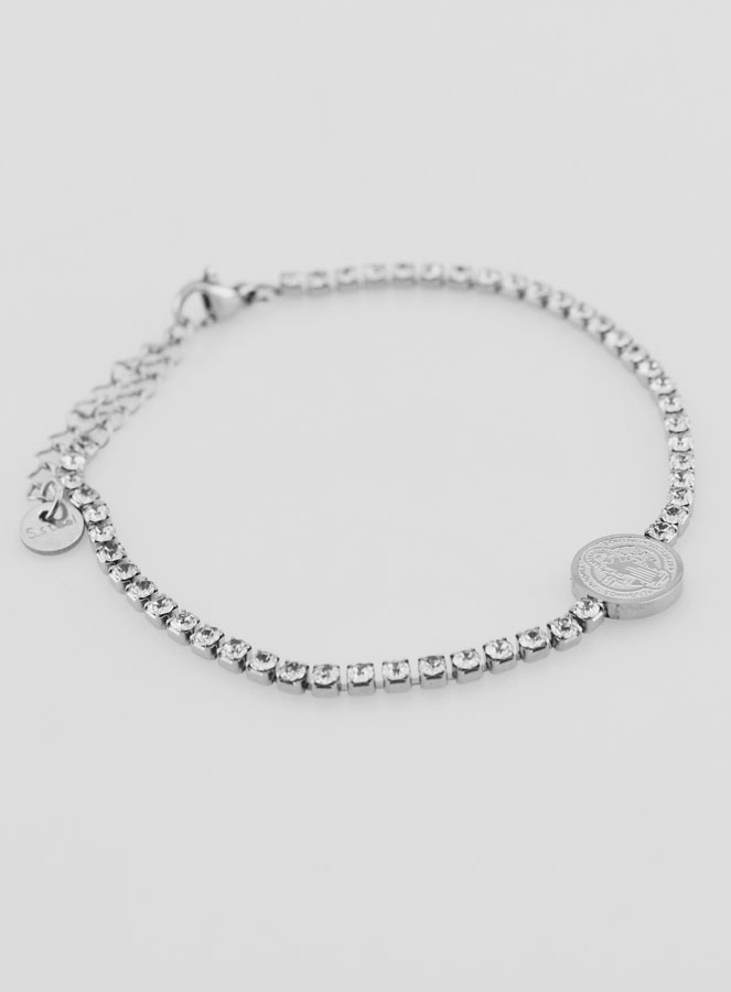 Bracelet de Saint Benoît en Inox Gris (pic 3)