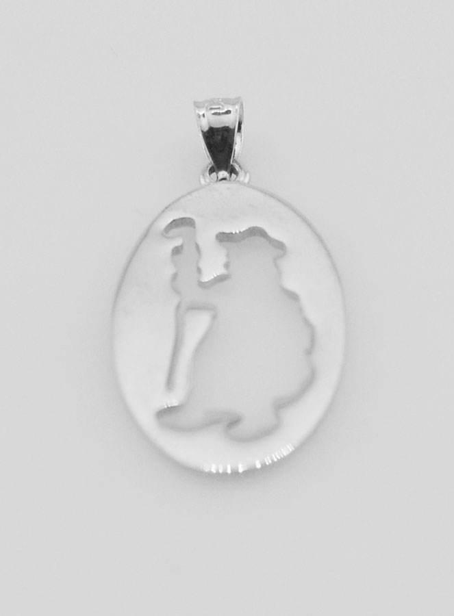 Médaille Saint Jacques de Compostelle - 20mm (pic 2)