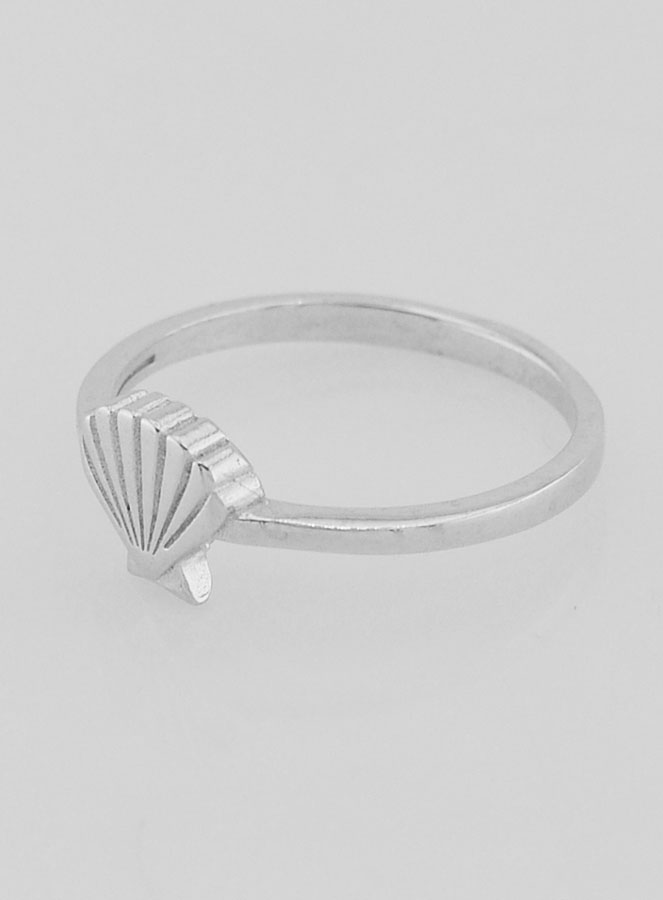 Bague Argent Coquille St Jacques de Compostelle - T58 (pic 2)
