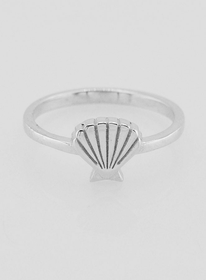Bague Argent Coquille St Jacques de Compostelle - T54 (pic 1)