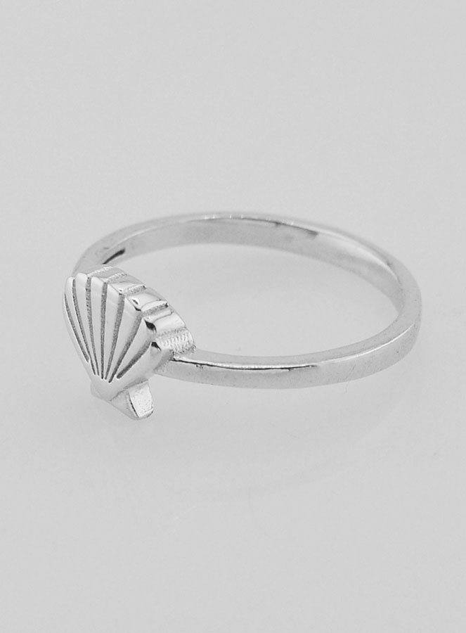 Bague Argent Coquille St Jacques de Compostelle - T54 (pic 2)