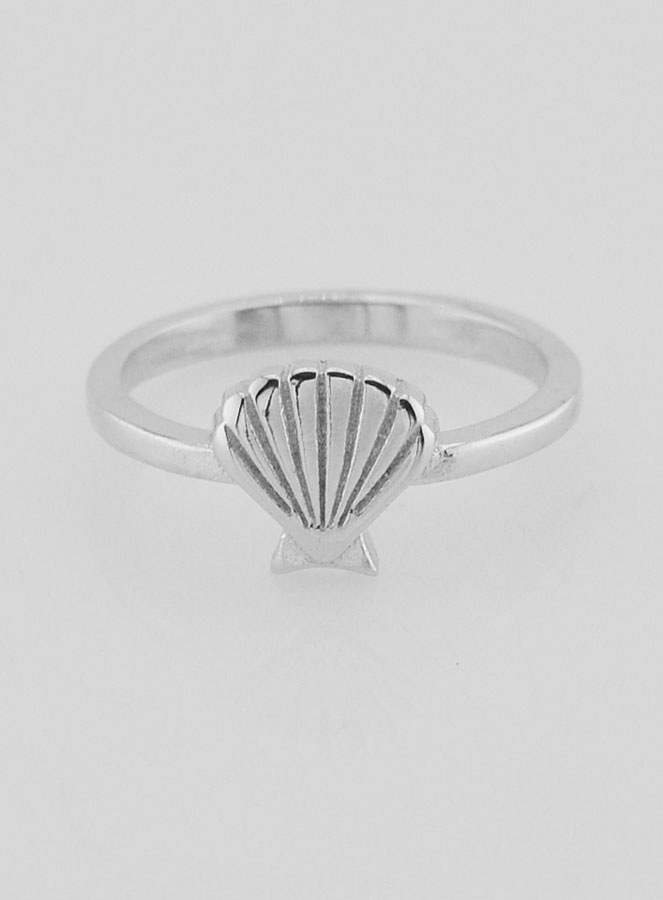 Bague Argent Coquille St Jacques de Compostelle - T50 (pic 1)