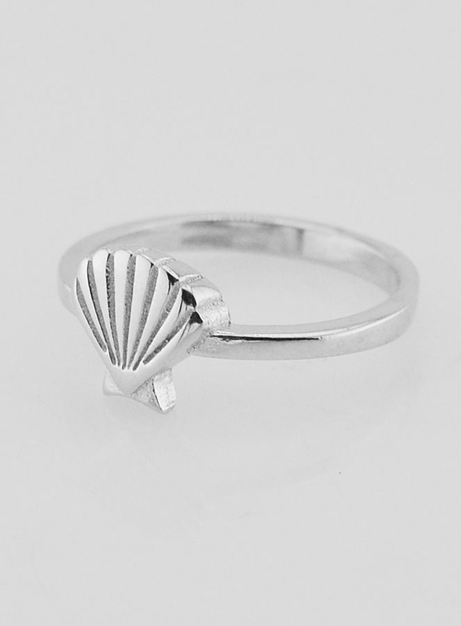 Bague Argent Coquille St Jacques de Compostelle - T50 (pic 2)