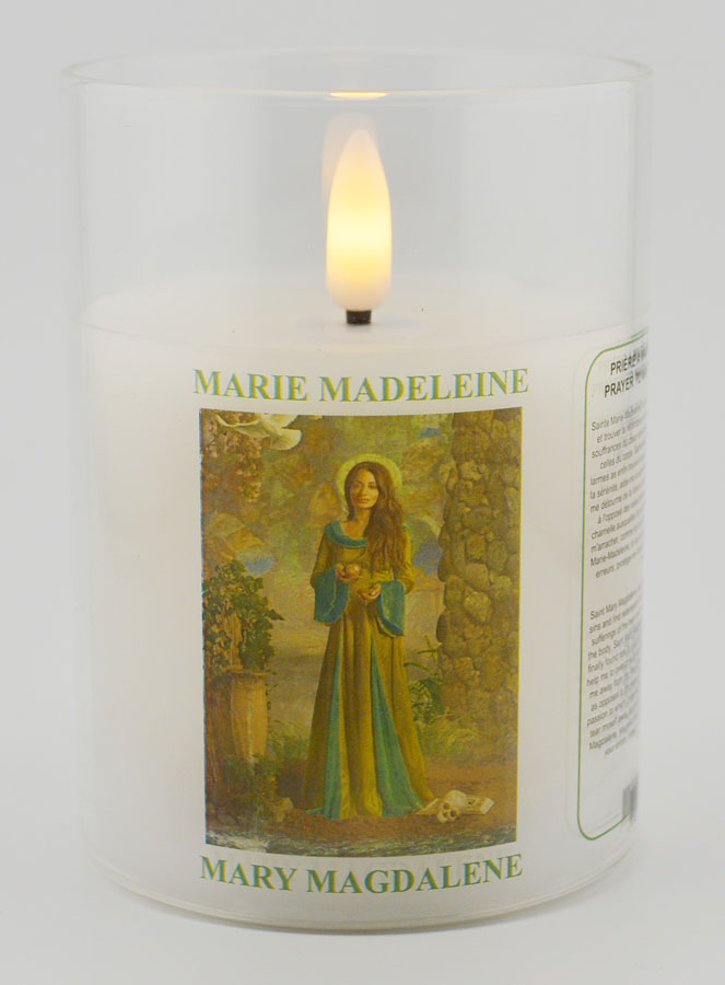 Veilleuse LED - Prière à Sainte Marie Madeleine (pic 1)