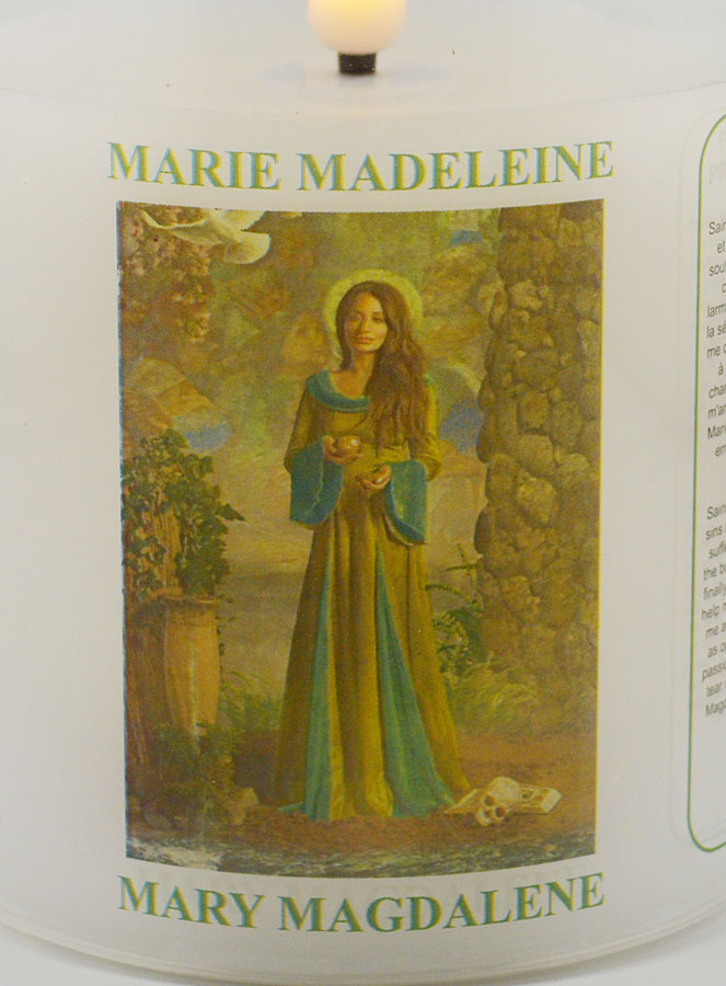 Veilleuse LED - Prière à Sainte Marie Madeleine (pic 3)