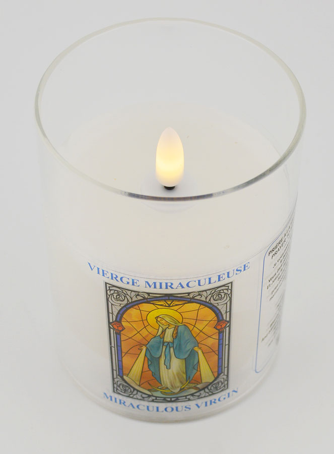 Veilleuse LED - Prière à la Vierge Miraculeuse (pic 2)