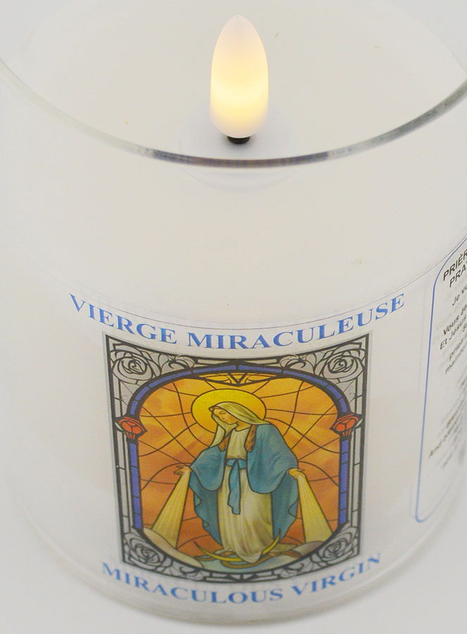Veilleuse LED - Prière à la Vierge Miraculeuse (pic 4)